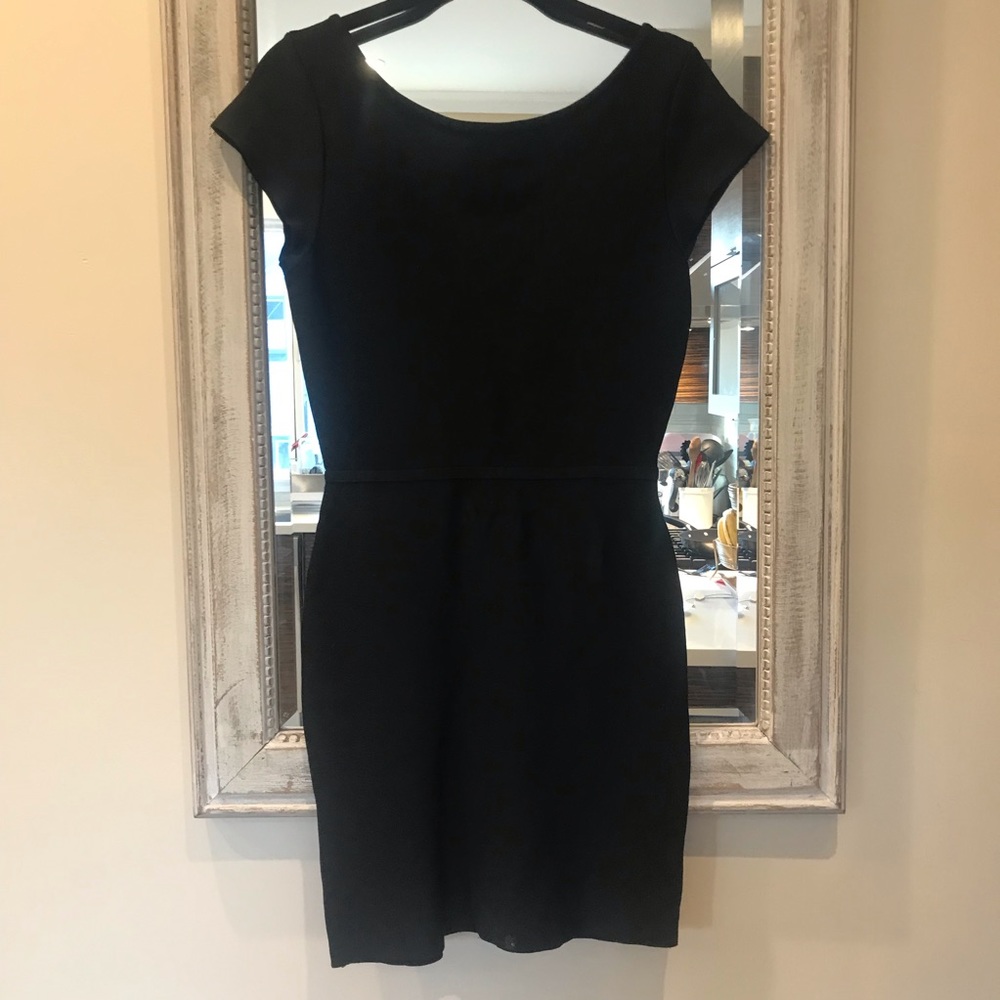 BCBG full zip bodycon dress